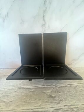 NIB PartyLite P9153 Black Sconce Pair